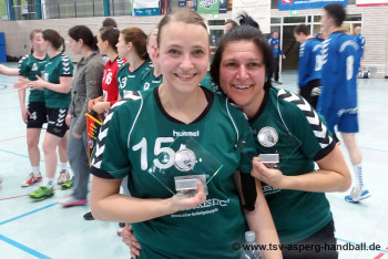23.04.2016 HSG Neckar FBH II - Frauen II 14:22 - Meisterschaft der Kreisliga A