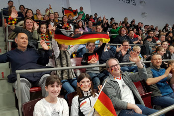 03.03.2023 weibliche E-Jugend Besuch des Frauen-Länderspiels in Ludwigsburg