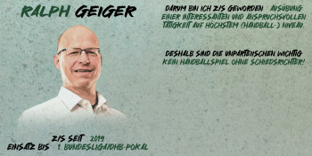 Unsere Zeitnehmer/Sekretäre - Ralph Geiger