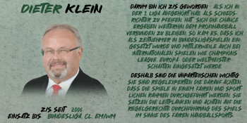 Unsere Zeitnehmer/Sekretäre - Dieter Klein