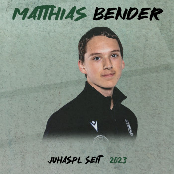 Unsere Kinder- und Jugendhandballspielleiter/in - Matthias Bender