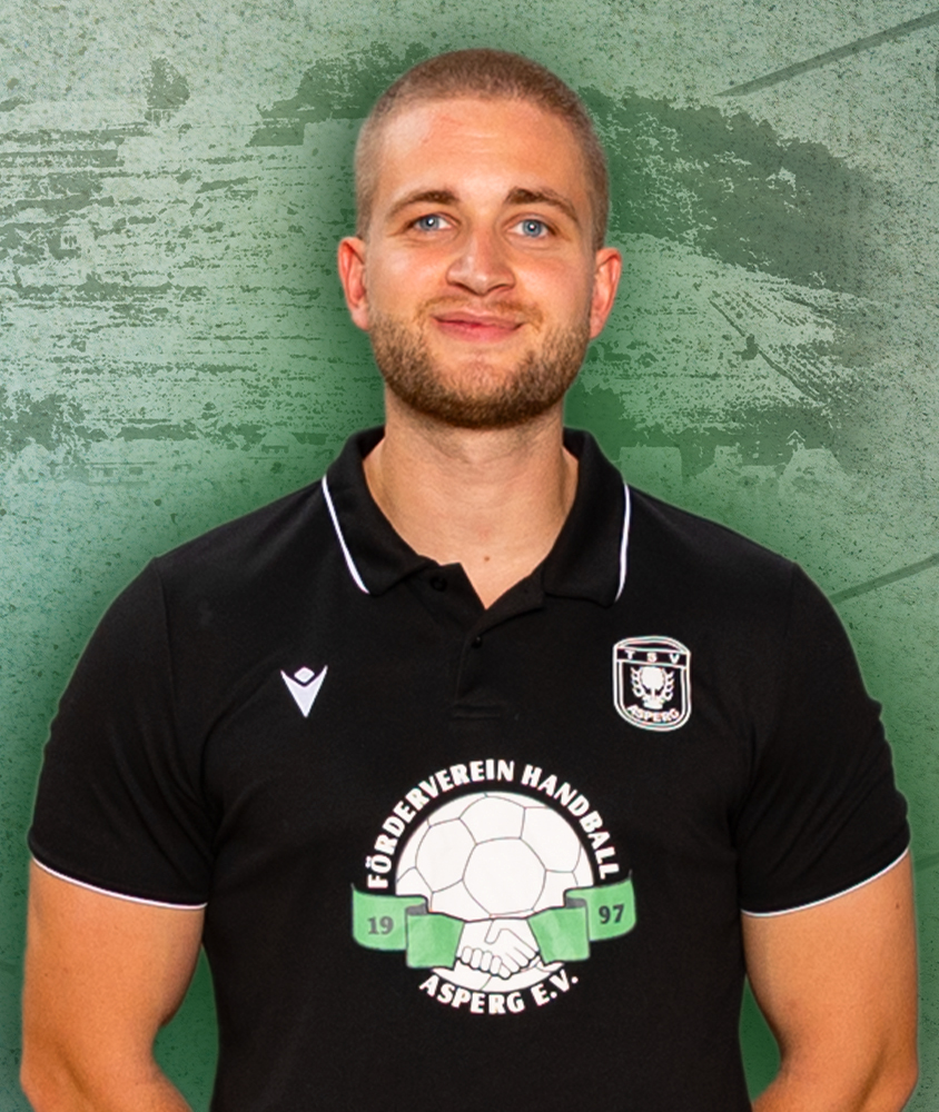 Der Trainer der männlichen A-Jugend Ole Hammerschick