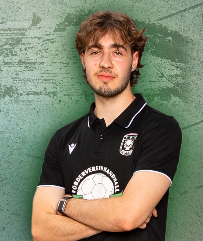 Der Trainer der männlichen B-Jugend David Hollbach