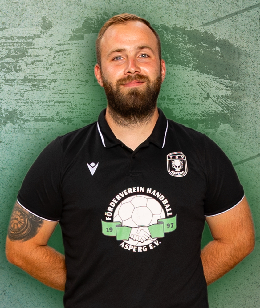 Der Trainer der männlichen A-Jugend Jan Pechmann