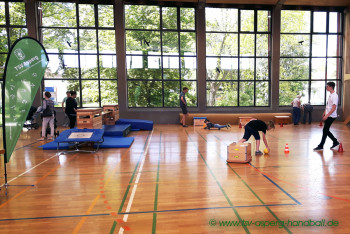 21.05.2017 Beteiligung der Handballabteilung an der Kinderbetreuung während den Highlandgames in Asperg