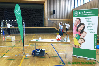 21.05.2017 Beteiligung der Handballabteilung an der Kinderbetreuung während den Highlandgames in Asperg