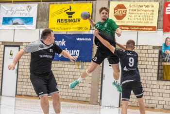 12.10.2024 Männer 1 - SG Hofen/Hüttlingen 33:32 | Bild: Mike Matysik (www.portraction.de)