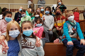 30.10.2021 Ausflug der weiblichen E-Jugend zum Heimspiel der Frauen 1