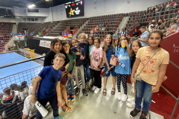 30.09.2023 Besuch der weiblichen E-Jugend beim CL-Spiel der SG BBM Bietigheim