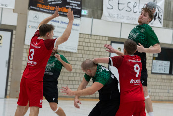 15.02.2025 Männer 1 - SF Schwaikheim 2 30:38 | Bild: Mike Matysik (www.portraction.de)