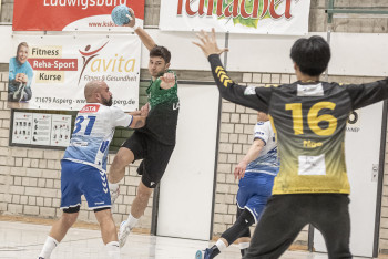 22.02.2025 Männer 2 - SV Kornwestheim 3 25:21 | Bild: Mike Matysik (www.portraction.de)