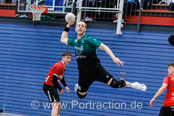 16.11.2025 HG Königshofen/Sachsenflur – Männer 2 22:27 | Bild: Mike Matysik (www.portraction.de)