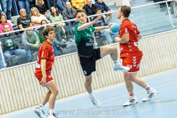 01.11.2025 HB Ludwigsburg 2 – Männer 2 31:27 | Bild: Mike Matysik (www.portraction.de)