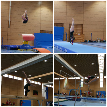 Bezirksliga-Mannschaft 2025 Collage Dritter Wettkampf 1