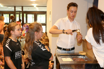 23.07.2018 Eisaktion im letzten Training vor den Sommerferien