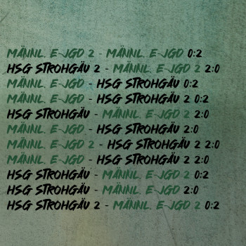 Ergebnisse vom Wochenende