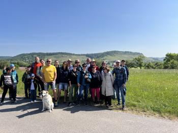 Gruppenbild der Gauwanderung 2025