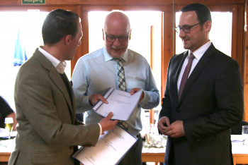 16.04.2018 Übergabe des Vereinsarchivs