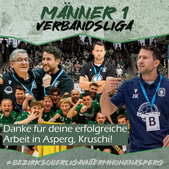 Vielen Dank für die erfolgreiche Arbeit in Asperg, Kruschi!