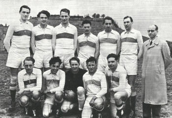 Die erste Handballmannschaft der Nachkriegszeit 1946